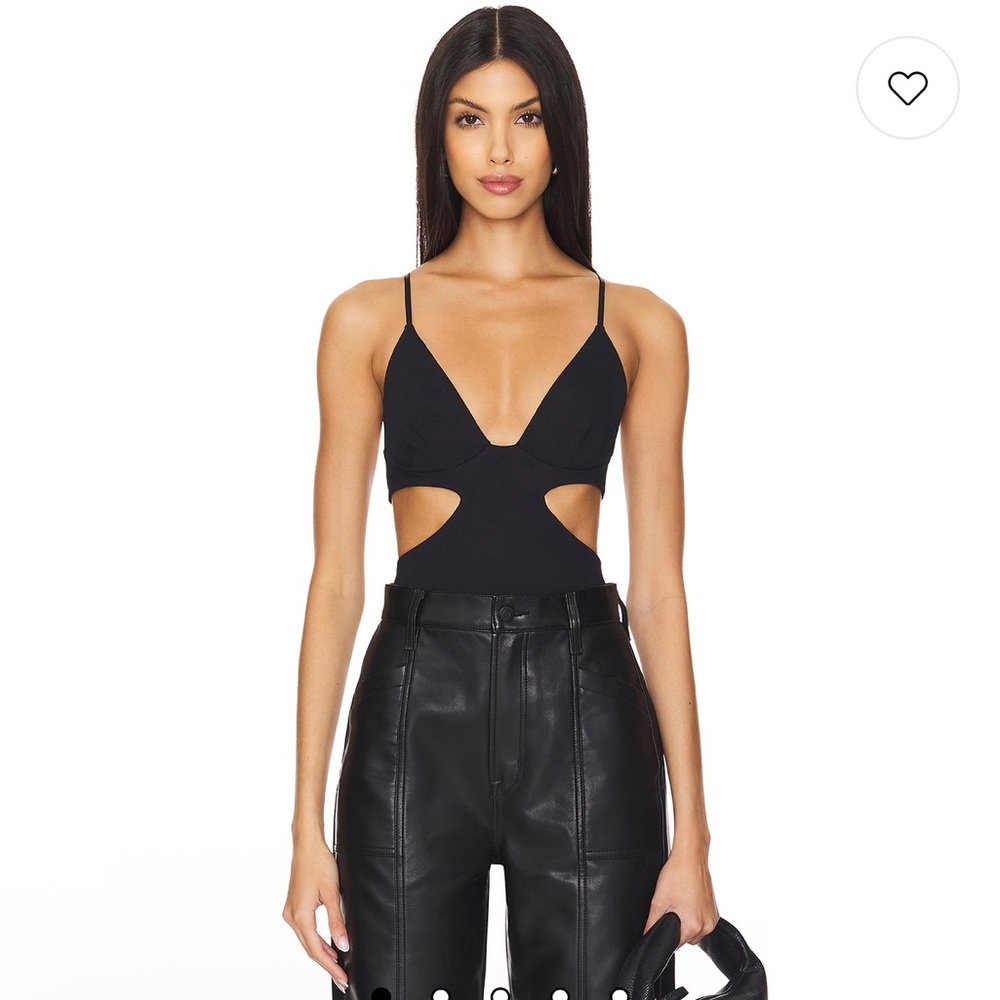 Free People Love Triangle Cutout Bodysuit